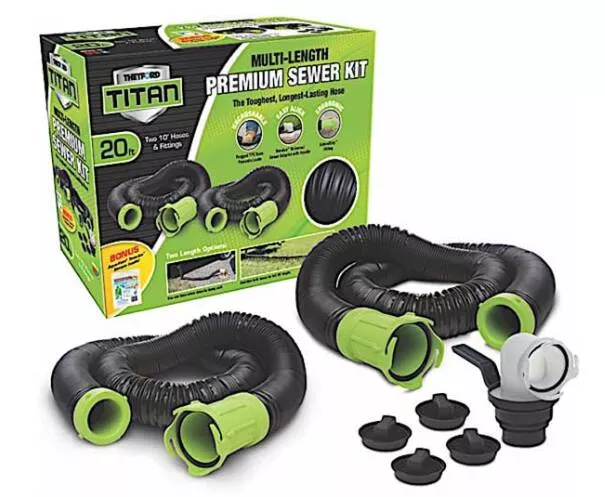 Thetford Titan RV Sewer Hose Kit System - 20 Ft.• 17902