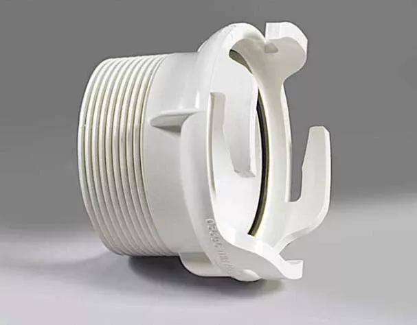 Thetford White Hose Adapter 3″ Bayonet x 3″ MPT• 03696