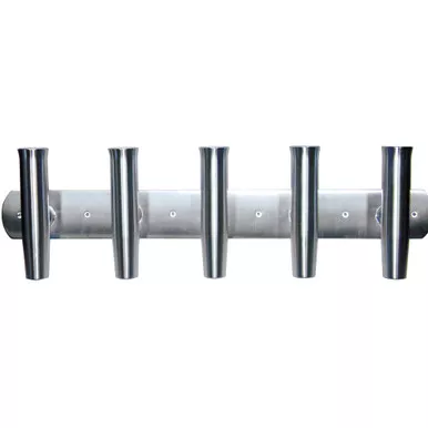 Tigress 5-Rod Aluminum Transom Rod Holder