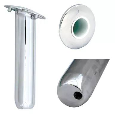 Tigress Blind Mount Round Head Rod Holder, 30-Degree