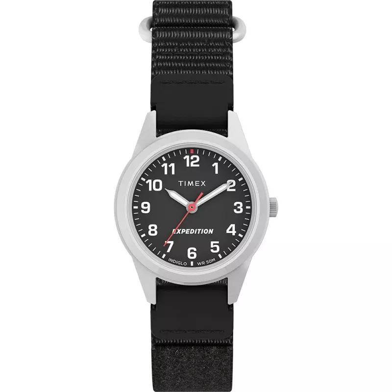 Timex Expedition Field Mini Watch – Black DialFastWrap Strap