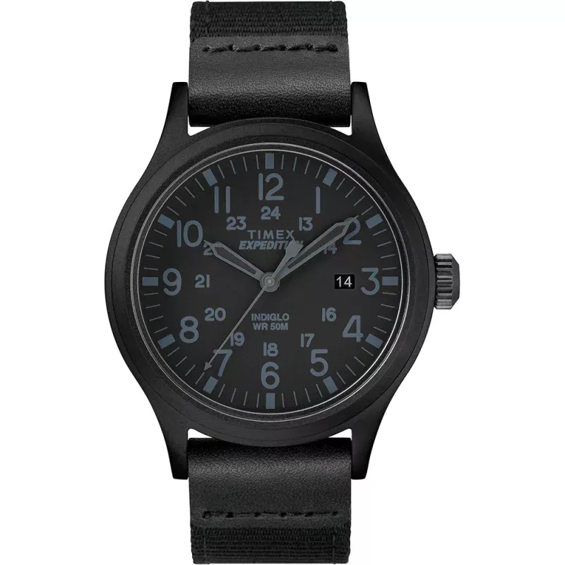 Timex Expedition Scout 40mm – Black – Fabric Strap Watch