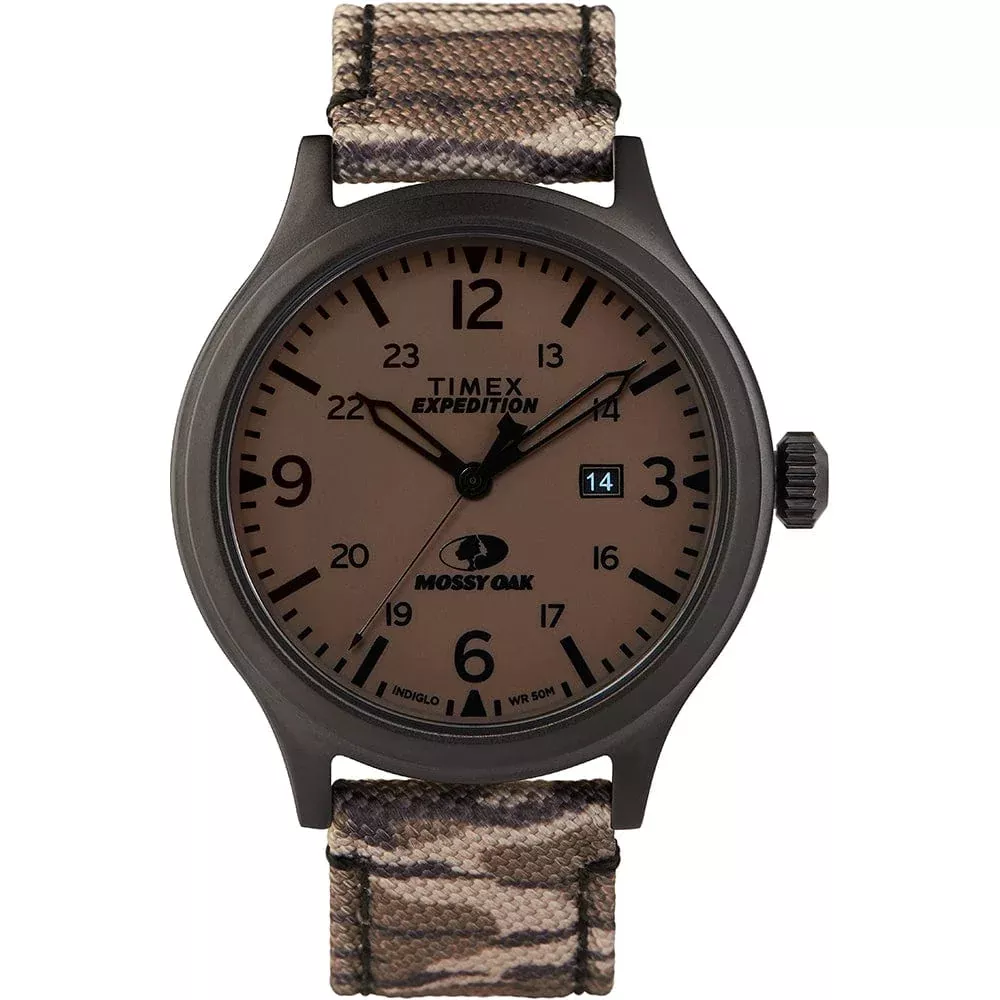 Timex x Mossy Oak Standard – XL 43mm Case – Light Camouflage