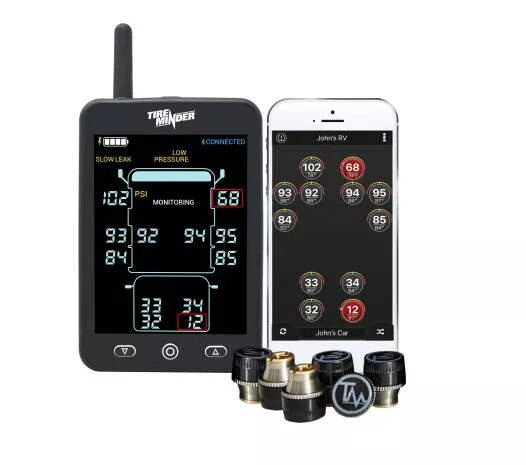 TireMinder A1AS RV TPMS with 6 Transmitters• TM22130
