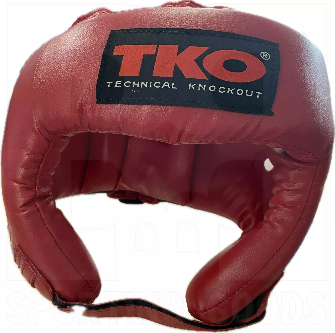 TKO Boxing Head Guard Scarlet Red