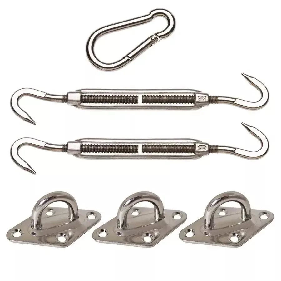 Triangle Shade Sail Mounting Hardware Pack