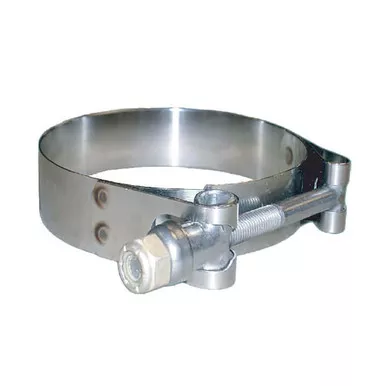 Trident 316 SS T-Bolt Clamp, 1.28-1.59-Inch, 10-Pack