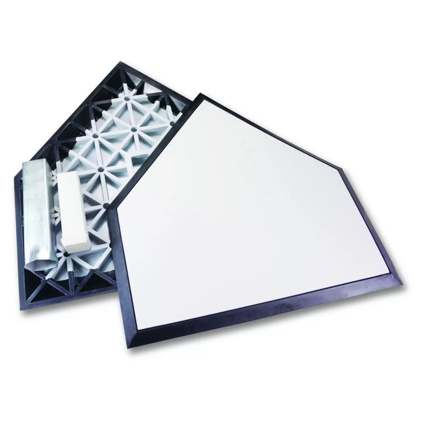 Trigon Sports Molded Rubber Home Plate w/ Ground Anchor