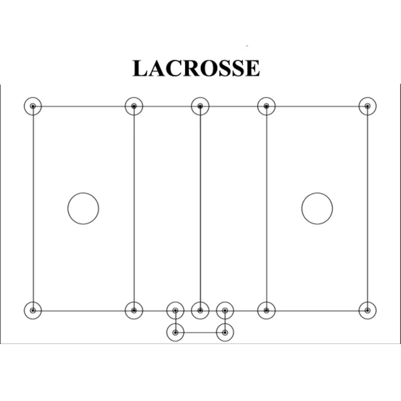 Trigon Sports Proline Lacrosse Field Layout System