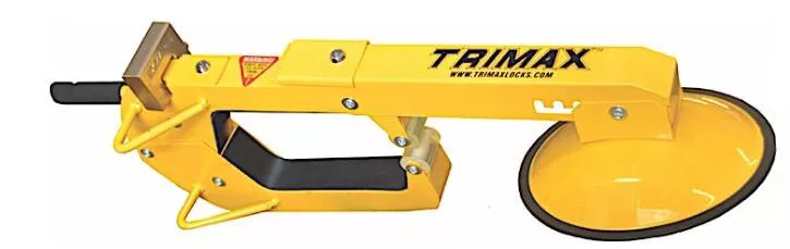 Trimax Ultra-Max Adjustable Wheel Lock with Disc Cover and Pad Lock• TWL400