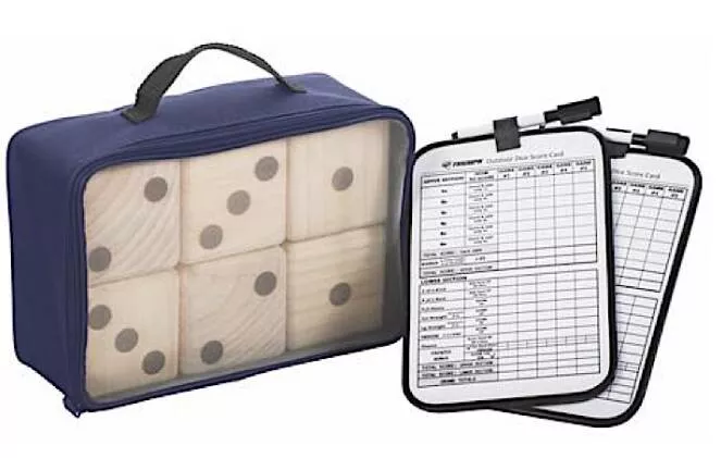 Triumph Giant Wooden Lawn Dice Set• 35-7335-2