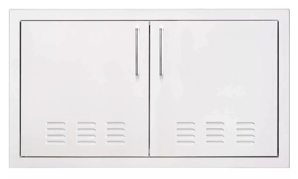 TrueFlame 33" Vented Double Access Door - TF-DD-33V