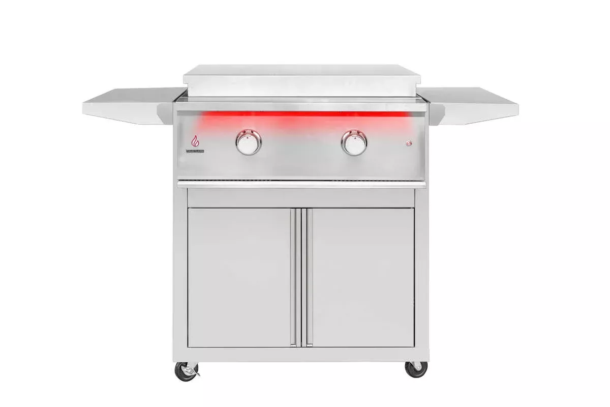 TrueFlame Freestanding Griddle – TFG30+CART-TF-GRID30