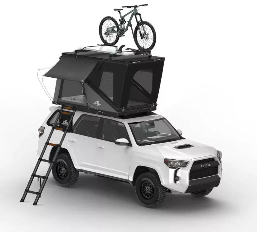 Tuff Stuff Alpine FiftyOne Aluminum Shell Roof Top Tent• TS-1-1800BLK