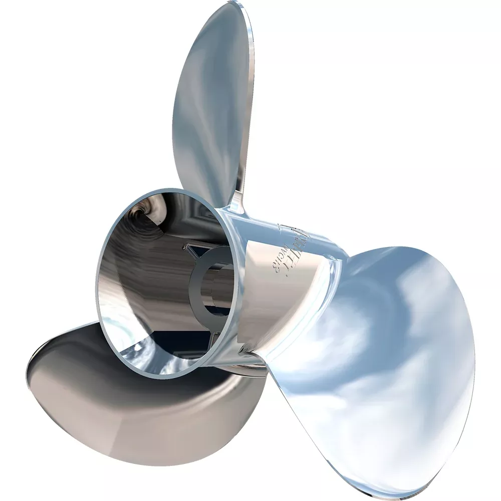 Turning Point Express Mach3 – Left Hand – Stainless Steel Propeller – EX-1415-L – 3-Blade – 15 x 15 Pitch