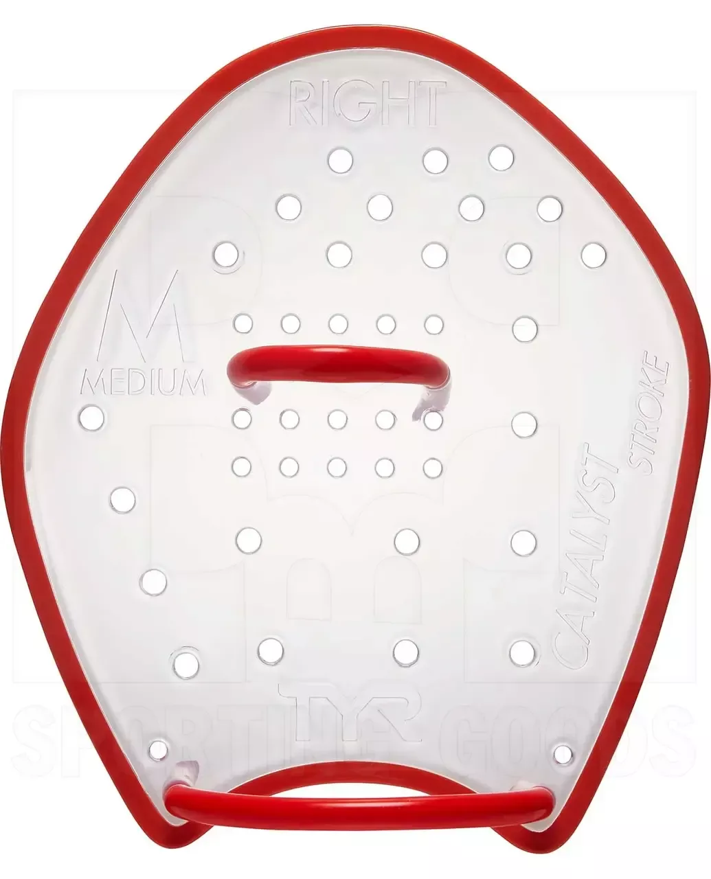 TYR Catalyst Stroke Training Paddles Red