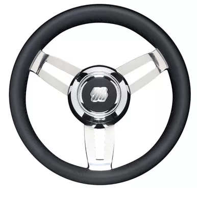 Uflex Morosini 13.8-Inch Black Steering Wheel