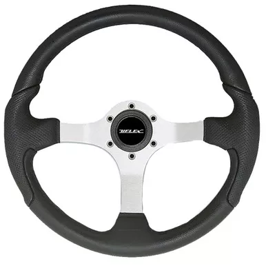Uflex Nisida 13.8-Inch Black Steering Wheel