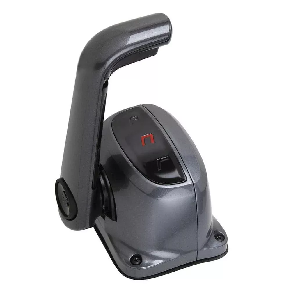 Uflex Single Lever Top Mount Control w/Neutral Lock – No Trim Switch – Black