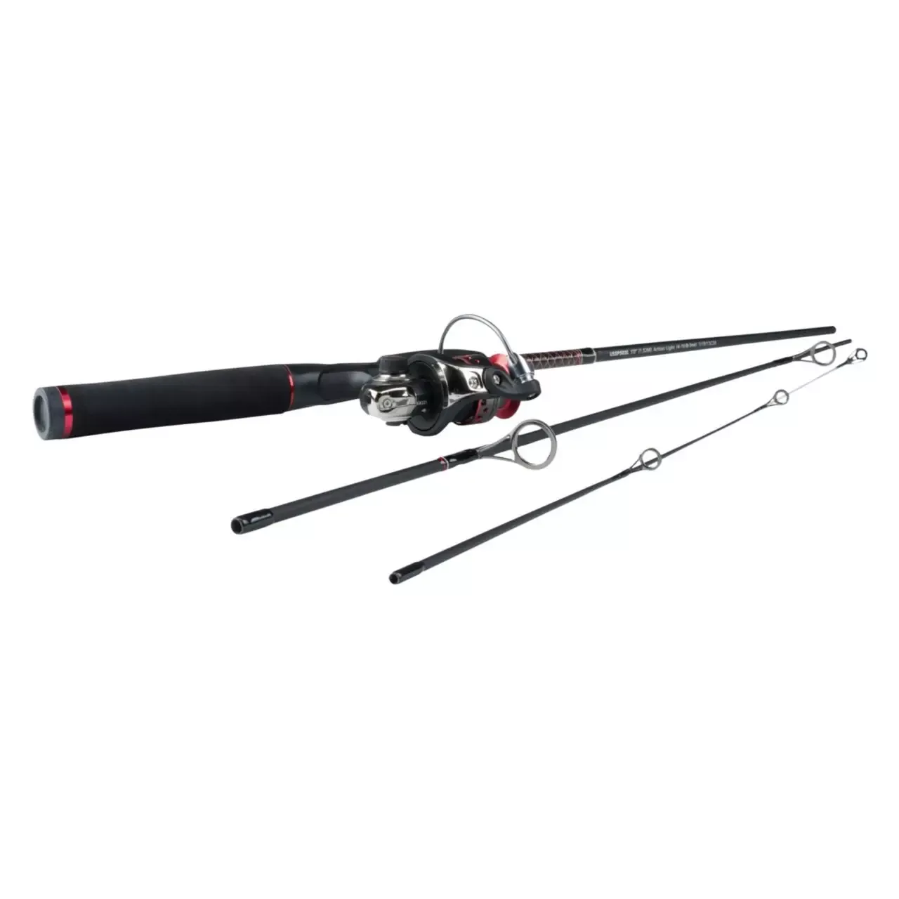 Ugly Stik GX2 Travel Spinning Combo 6' 6" Medium 4 Pc