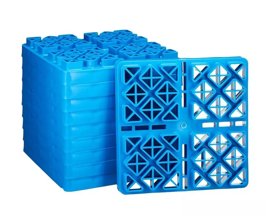 Ultra Fab Blue Ultra Leveling Blocks with Storage Bag - 10 Pack• 48-979051