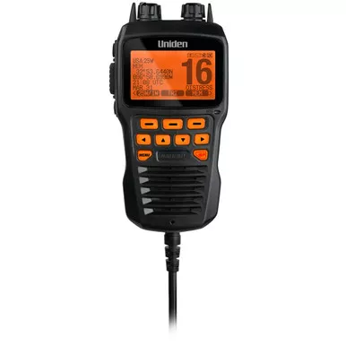 Uniden Black Remote Second Station VHF Microphone