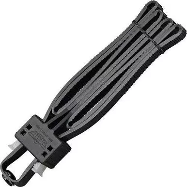 UZI Disposable Flex Cuffs Black Restraints