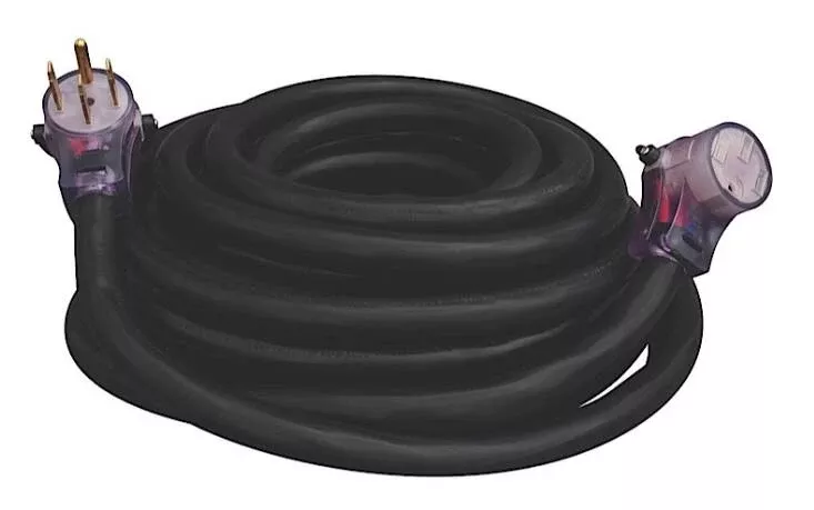 Valterra 50 Amp Mighty Cord With Led Light 50’• A10-5050EHLED