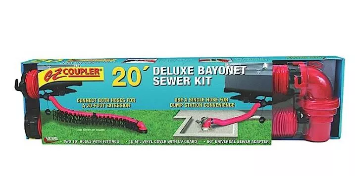Valterra Deluxe EZ Coupler Bayonet Sewer Kit• D04-0115