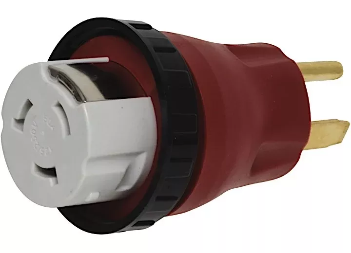 Valterra Detachable 50A-50A Adapter Plug - Red• A10-5050DA