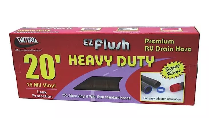 Valterra EZ Flush Sewer Drain Hose - 20 Ft• D04-0040