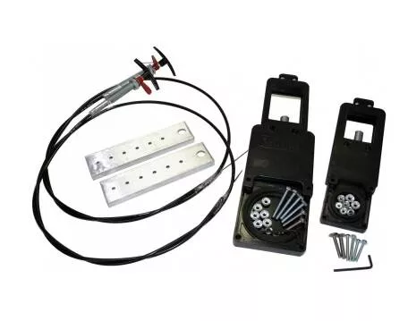 Valterra Flexible Cable Kit, 72″, with 1-1/2″ and 3″ Valves, 2 Cables• TC1372