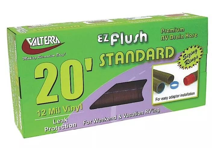 Valterra Flush 20′ Bronze Standard Drain Hose• D04-0016