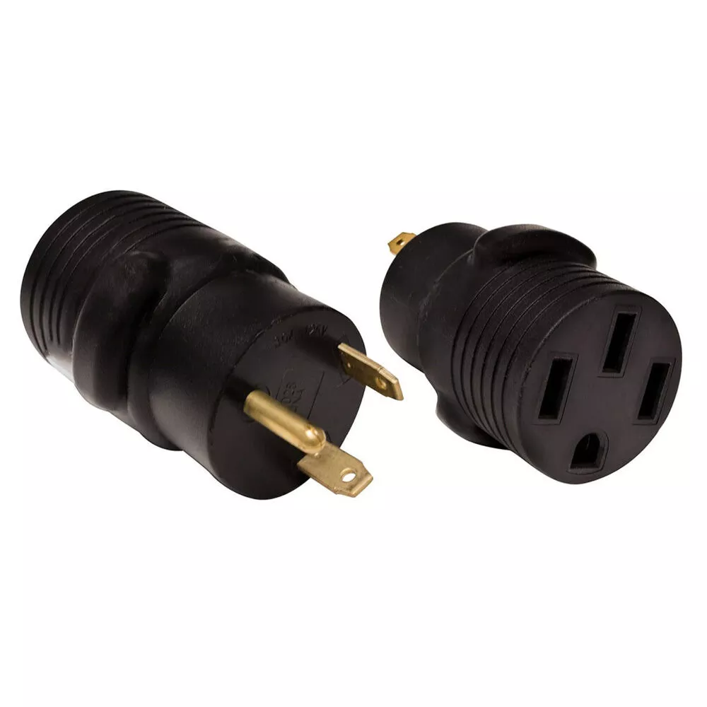 Valterra Mighty Cord 30AM-50AF Adapter Plug, Bulk
