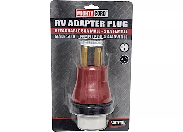 Valterra Mighty Cord 50A-50A Detachable Adapter Plug• A10-5050DAVP