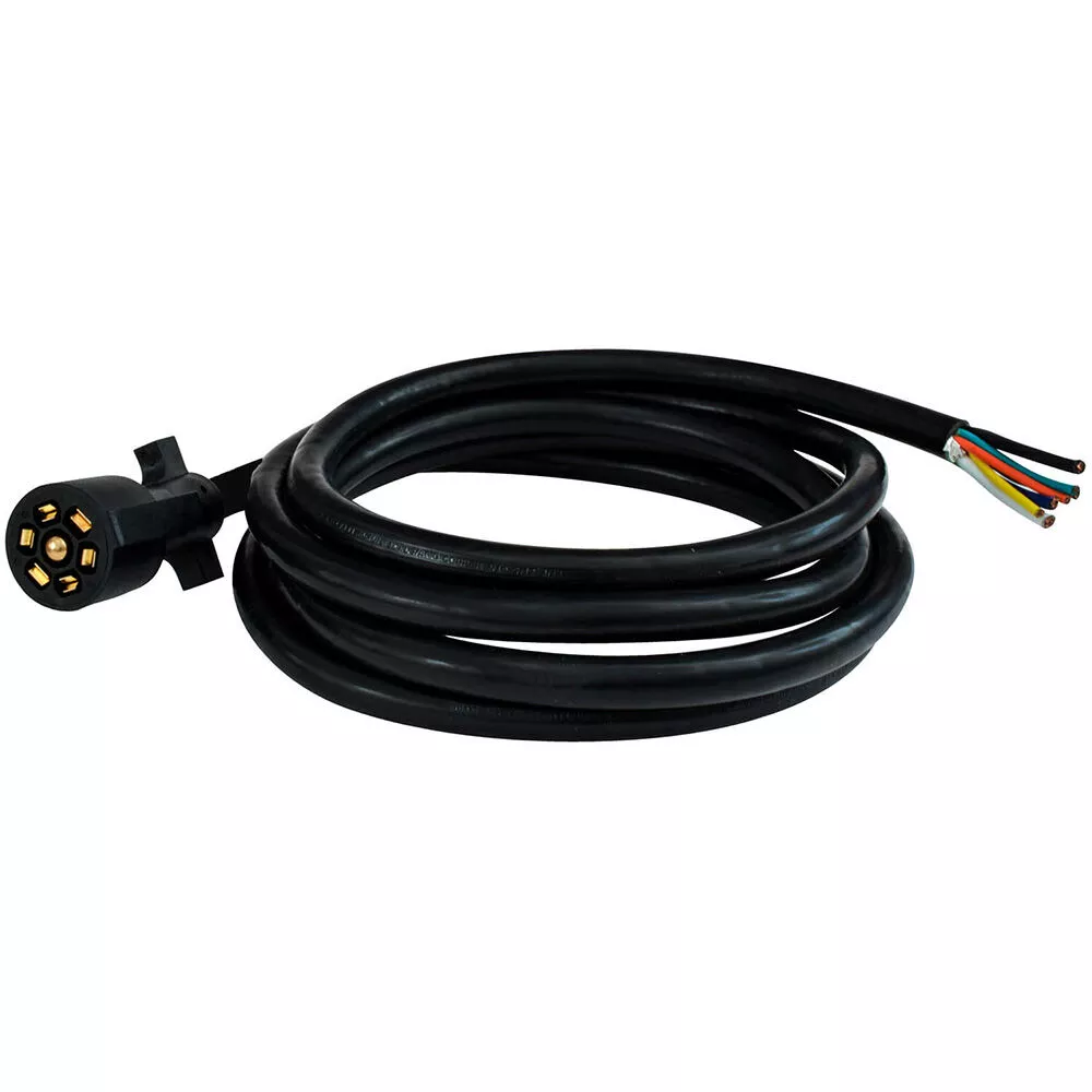 Valterra Mighty Cord 7-Way Trailer Wiring Cord, 10'