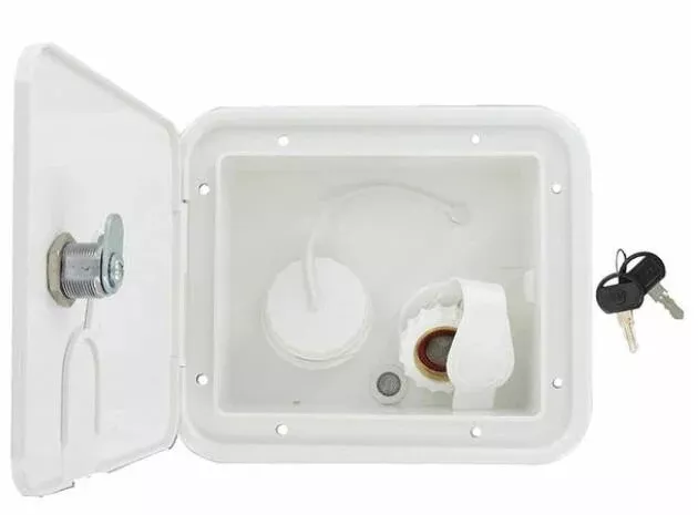Valterra RV Fresh Water Gravity Fill & City Water Inlet Hatch• A01-2000