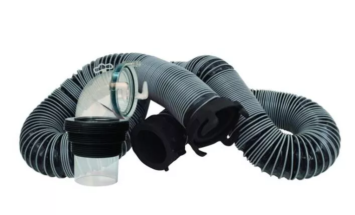 Valterra Silverback RV Sewer Hose Kit - 15'• D04-0650
