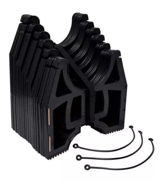 Valterra Slunky 10' Black Plastic Low Sewer Hose Support• S1000LO