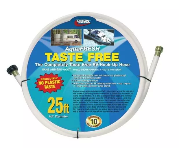 Valterra White Drinking Water Hose 1/2″ x 25’• W01-0004