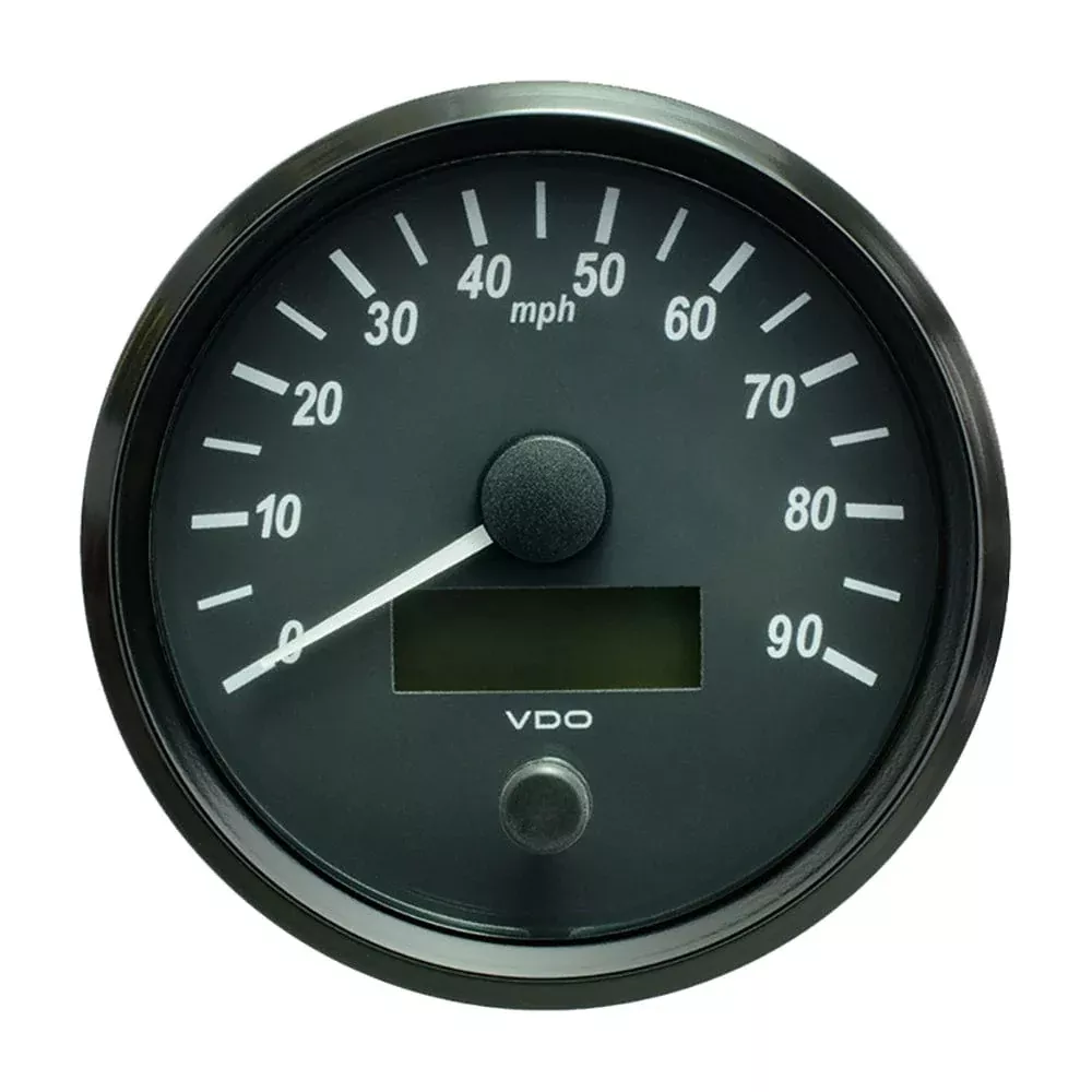 VDO SingleViu 100mm (4″) Speedometer – 90 MPH