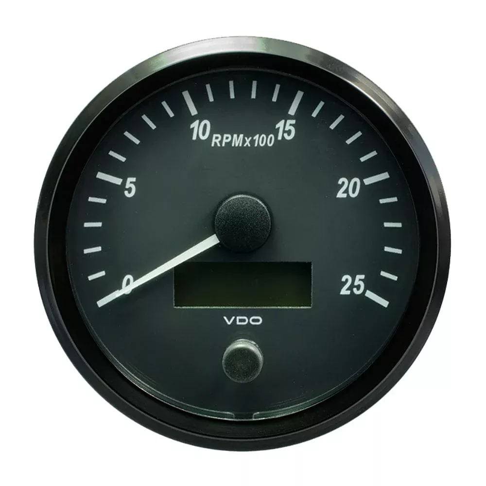 VDO SingleViu 100mm (4) Tachometer – 2500 RPM