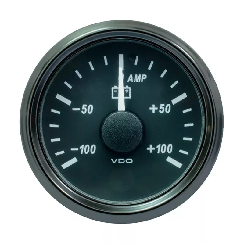 VDO SingleViu 52mm (2-1/16) Ammeter – 100 AMP