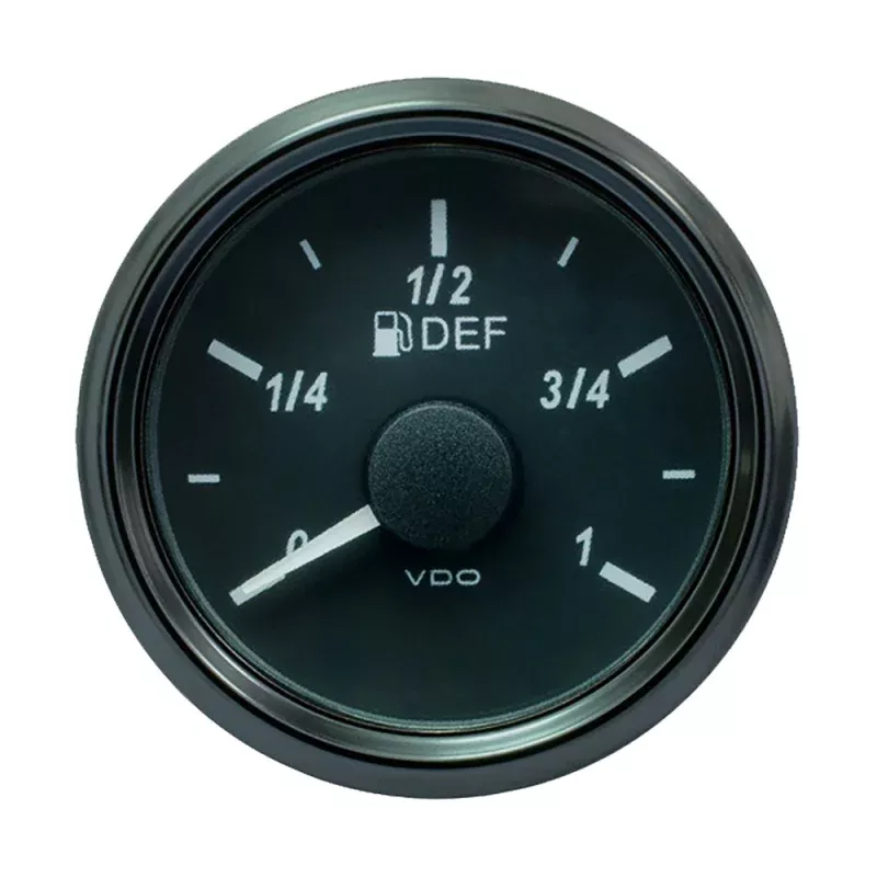 VDO SingleViu 52mm (2-1/16) DEF Level Gauge – 3-180 Ohm