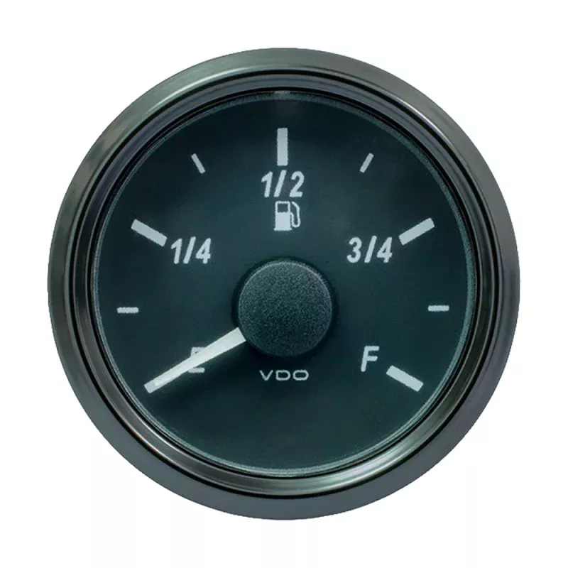 VDO SingleViu 52mm (2-1/16) DEF Level Gauge – E/F Scale – 0-5V
