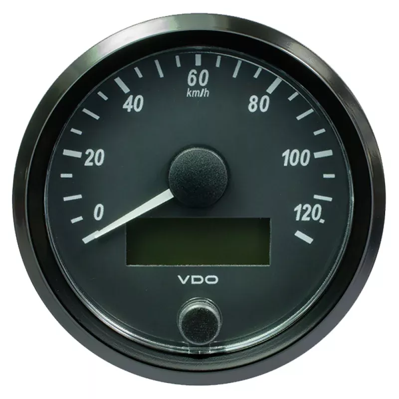 VDO SingleViu 80mm (3-1/8) Speedometer – 160 MPH