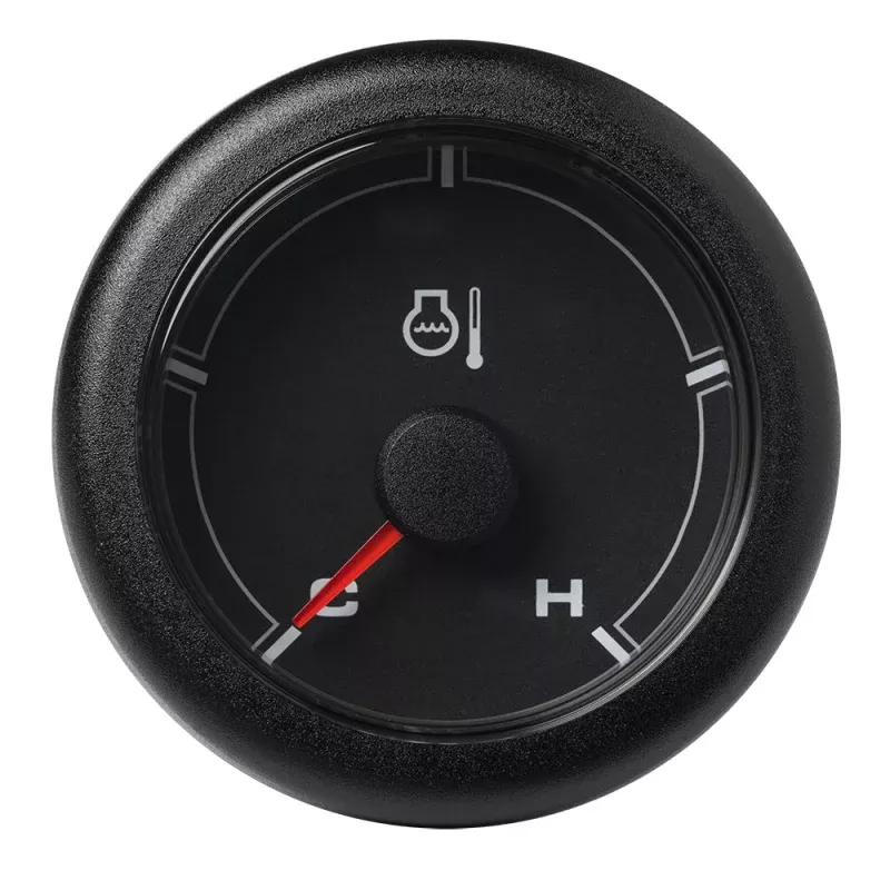 Veratron 52MM (2-1/16) OceanLink Coolant Temperature Gauge (250F) – Black DialBezel
