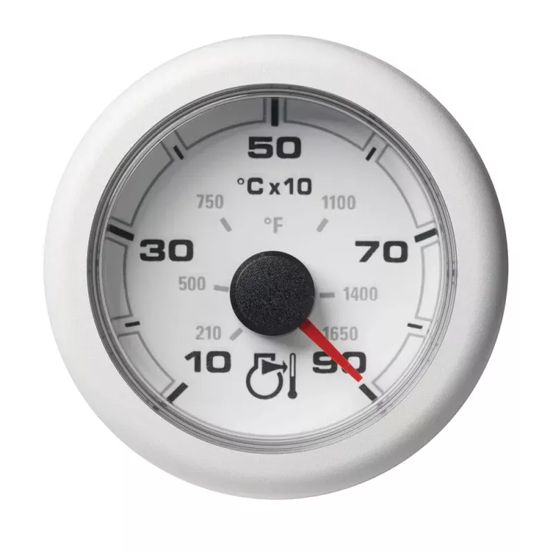 Veratron 52MM (2-1/16) OceanLink Pyrometer Gauge (900 C/1650 F) – White DialBezel