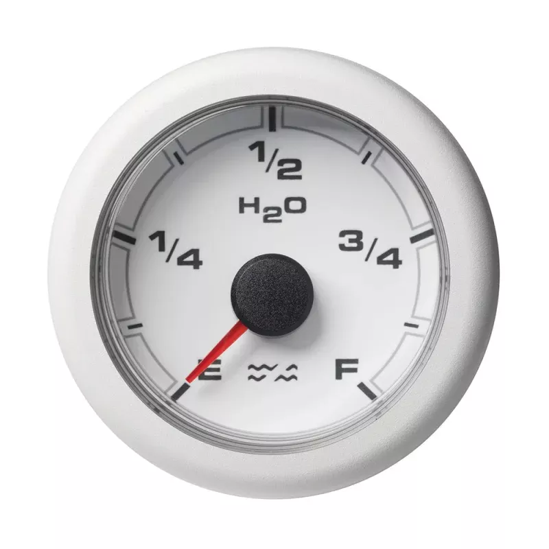 Veratron 52MM (2-1/16) OceanLink Waste Water Gauge – White DialBezel