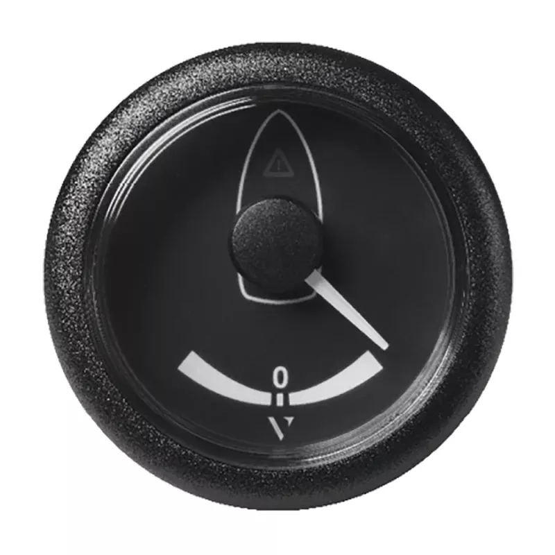 Veratron 52MM (2-1/16) ViewLine Rudder Angle Gauge 40 STB/Port – Black DialBezel